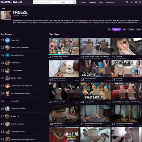 Clips4Sale Freeze