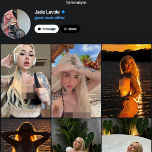 Jade Lavoie, OnlyFans Telegram Channels