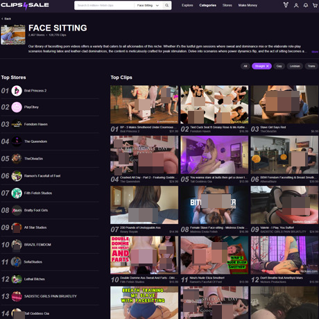 Clips4Sale Facesitting