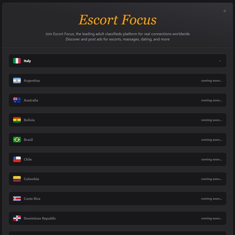 Escort Focus