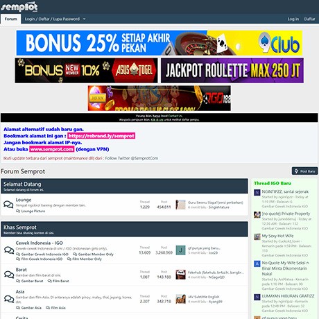 Forum Semprot