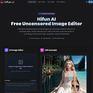 Hifun AI, Stránky Undress AI