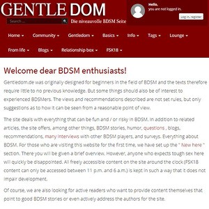 Gentledom, BDSM Porno Seiten