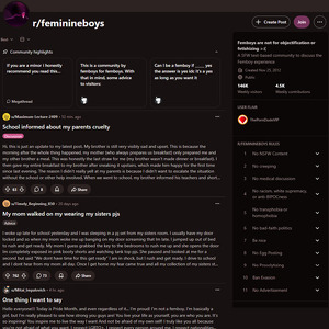 Reddit Feminine Boys, Femboy Porn Sites