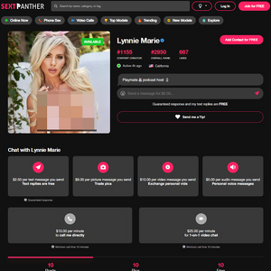 Lynnie Marie, Best SextPanther Models List