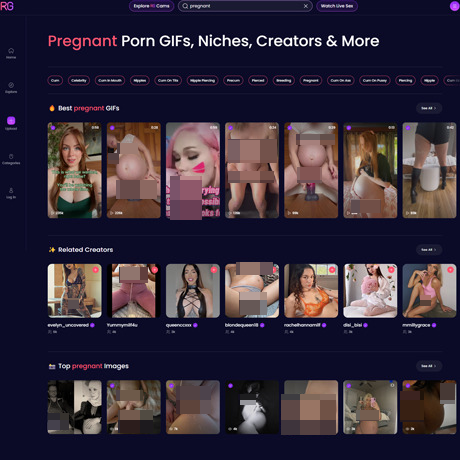 RedGIFs Pregnant
