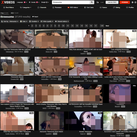 XVideos Threesome