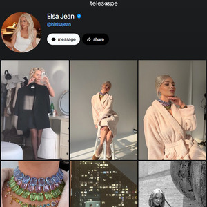 Elsa Jean, OnlyFans Telegram Channels