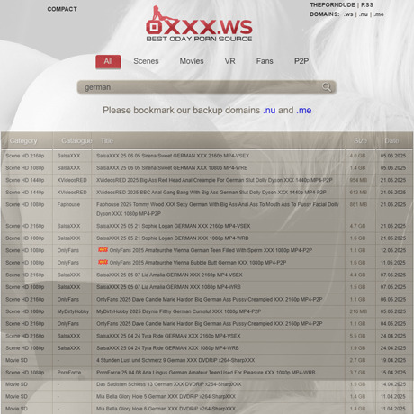 0XXX German