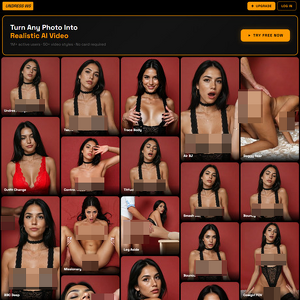 Undress.ws, Strony z Undress AI