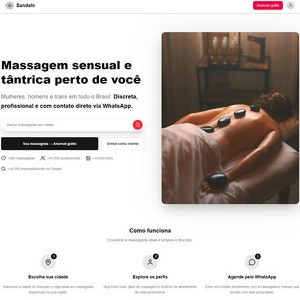 Sandalo, Sites Massagem Erótica