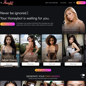 HoneyBot AI, AI Porn Sites