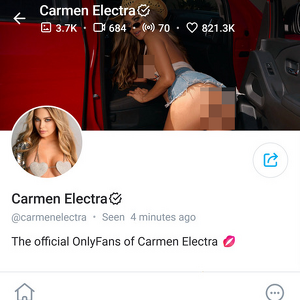 Carmen Electra, Best OnlyFans Girls List