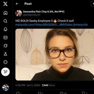Samantha Flair, Best Fansly Girls List