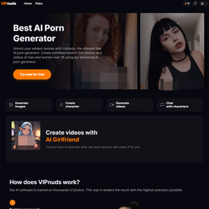VipNuds, Generadores Porno IA
