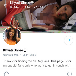 Khyati Shree, Best OnlyFans Girls List