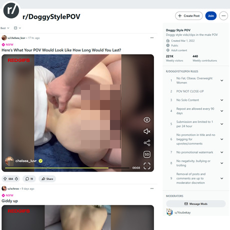Reddit DoggyStylePOV