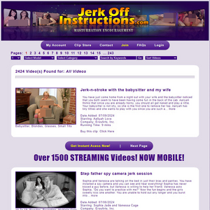 Jerkoff Instructions, JOI Porn Sites