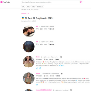 FansFinder, Hall of Fame