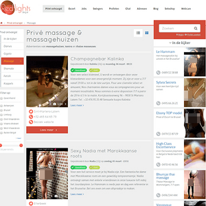 Redlights.be, Erotische Massage Sites