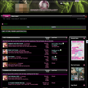 GassyErotica, Fart Porn Sites