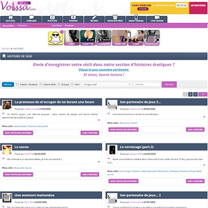 Voissa Histoires Erotiques, Sites d'Histoires de Sexe