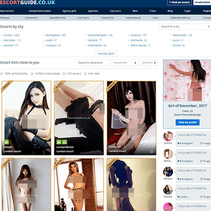 EscortGuide.co.uk, Hall of Fame