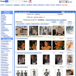 ImageFap Smoking, Smoking Porn Sites