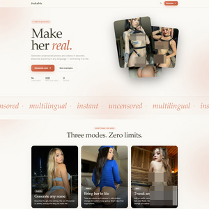 Fuckable, AI Porno Generatoren