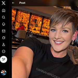 Hannah Brooks, Twitter Porn Accounts