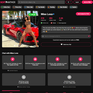 Miss Lexa, Best SextPanther Models List