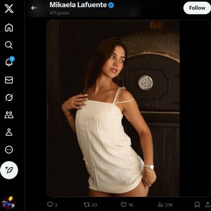 Mika Lafuente X/Twitter & 1054+ Twitter Porn Accounts Like X.com