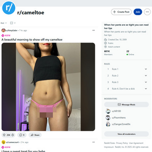 Reddit Cameltoe, Voyeur Porno Seiten