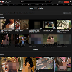 Motherless Horror, Extreme Porno Seiten