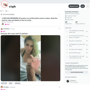 Reddit Small Penis Humiliation, Small Dick Porn Sites