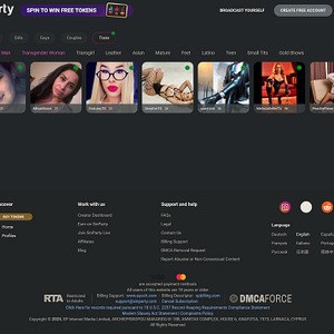 SinParty Trans, Live Transen Sex Webcams