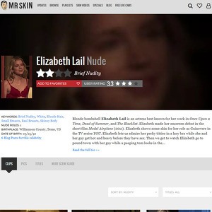 Elizabeth Lail, Nude Celebrities List