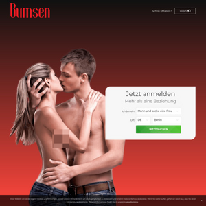 Bumsen.com, Sex Treffen Seiten