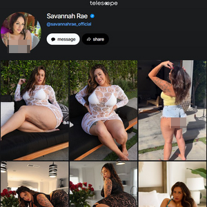 Savannah Rae, OnlyFans Telegram Channels