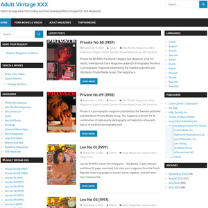 Adult Vintage XXX, Hall of Fame