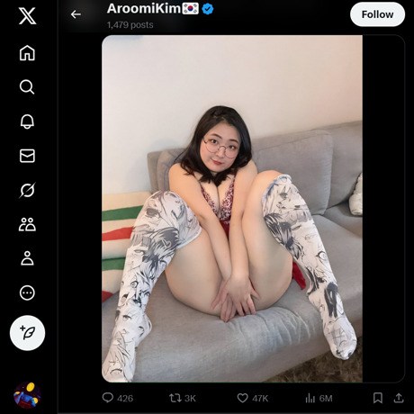 Aroomi Kim X/Twitter & 1062+ Twitter Porn Accounts Like X.com