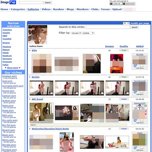 ImageFap Interracial, 跨人种色情网站