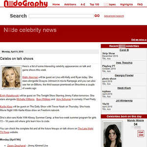 Nudography, The Fappening