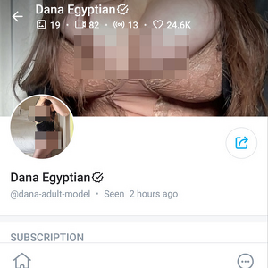 Dana Egyptian, Best OnlyFans Girls List