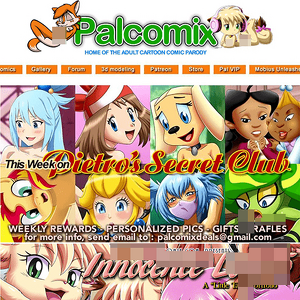 PalComix, אתרי פורנו קומיקס 