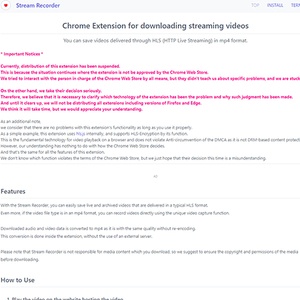 Stream Recorder