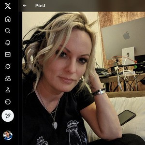 Stormy Daniels, Twitter Porno Hesapları