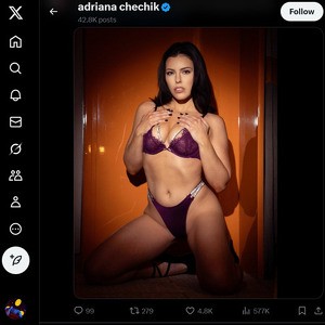 Adriana Chechik Twitter, Twitter Porn Accounts