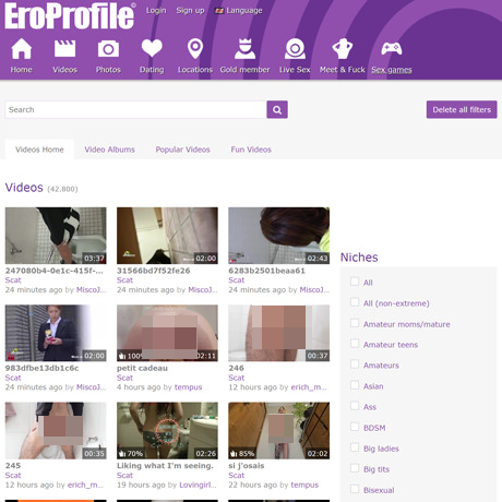 EroProfile Scat