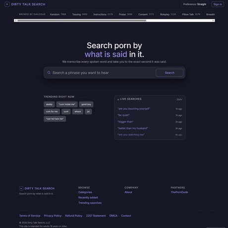 Dirty Talk Search